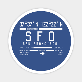 San Francisco International Airport SFO Magnet